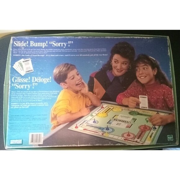 Vintage 1998 Sorry! Board Game by Hasbro – Complete Family Classic - Picture 2 of 4